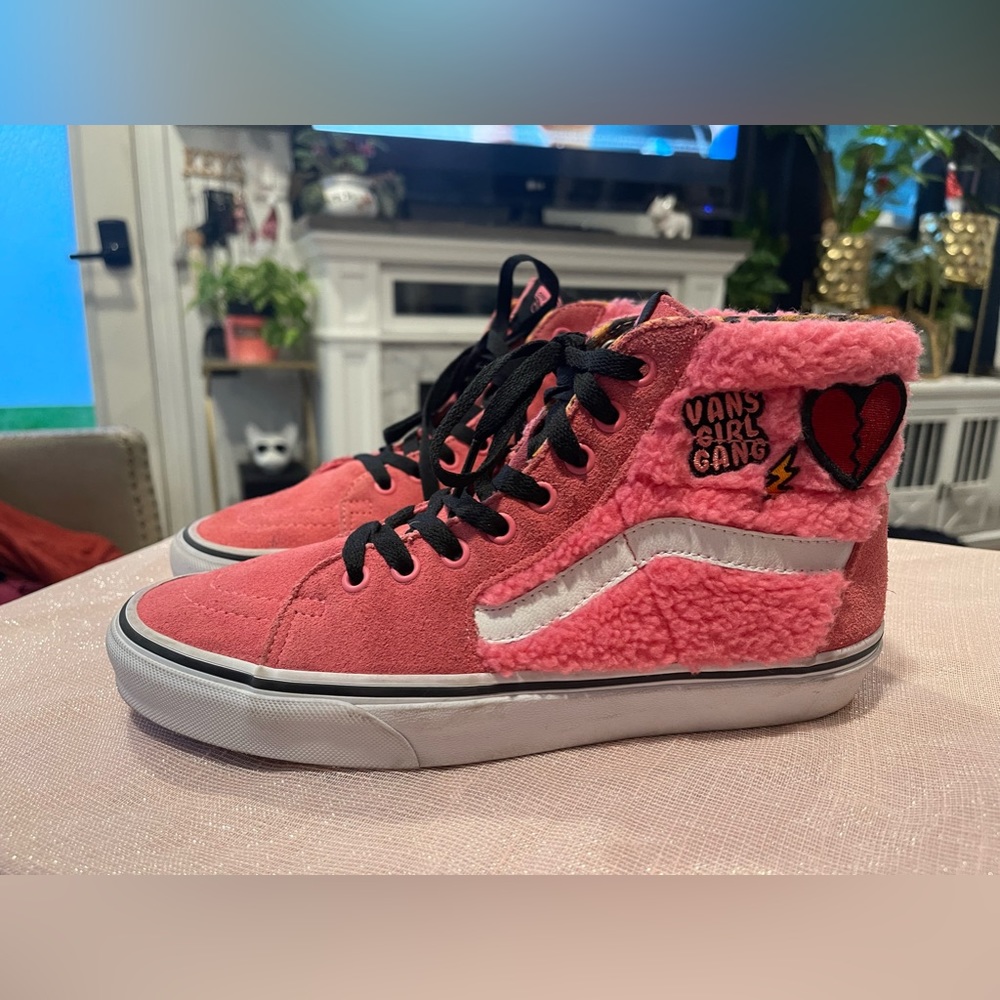 Pink vans size 9